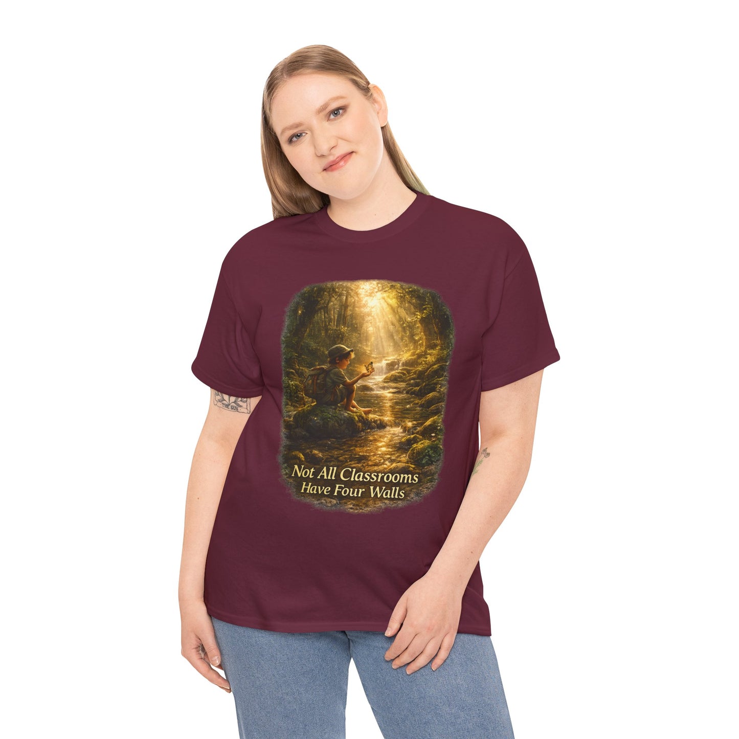 Not All Classrooms Have Four Walls T-Shirt – Nature Learning Adventure Tee for Outdoor Lovers
