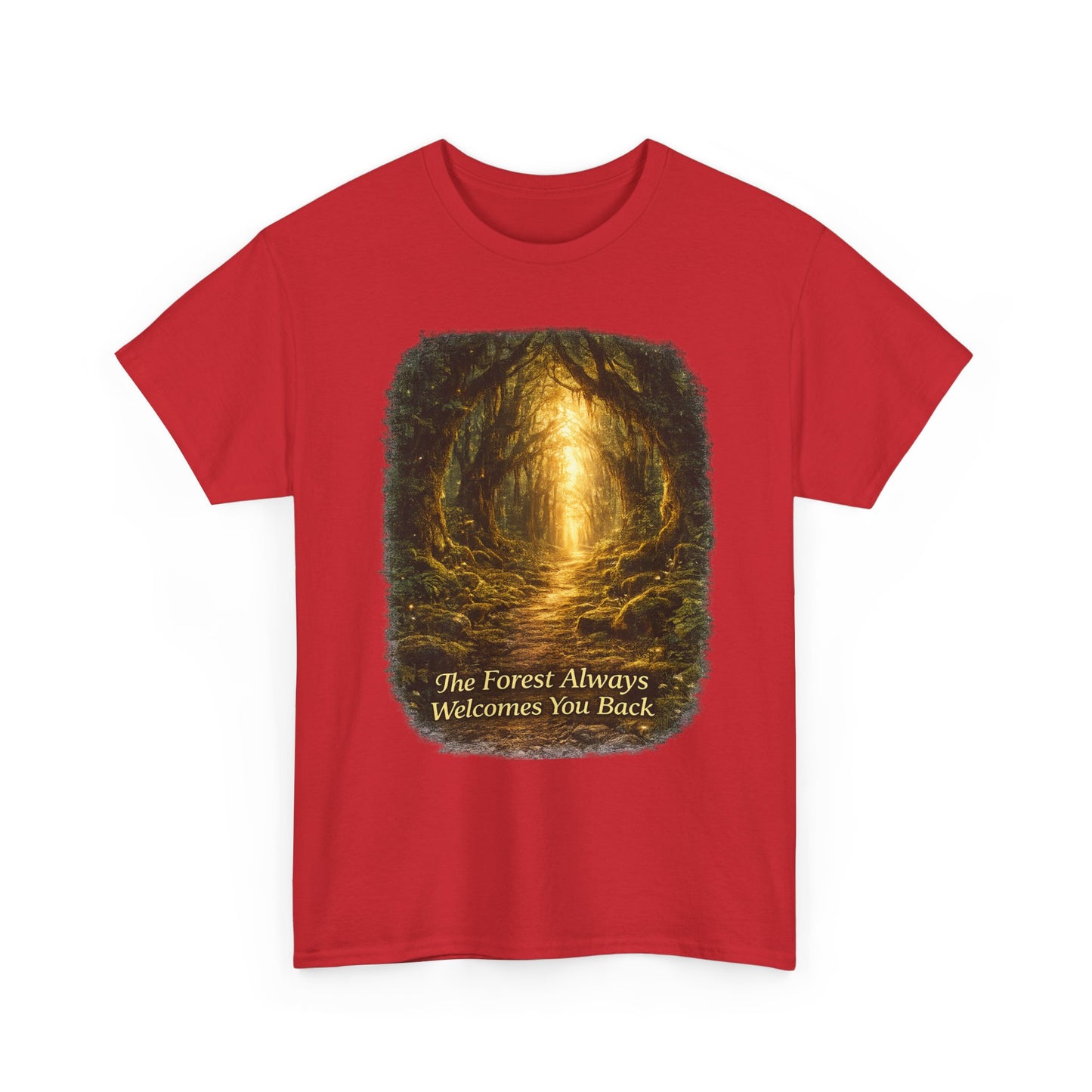 he Forest Always Welcomes You Back T-Shirt – Nature Camping Tee for Hikers & Outdoor Lovers