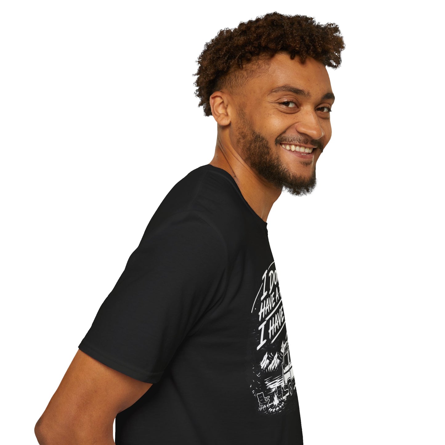 Van Life T-Shirt - "I Don't Have a Plan, I Have a Van" Adventure Tee